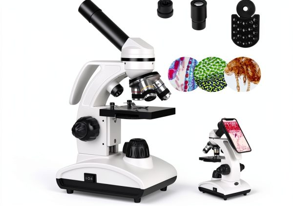 Lab Compound Microscope High‑Grade Glass Student-0