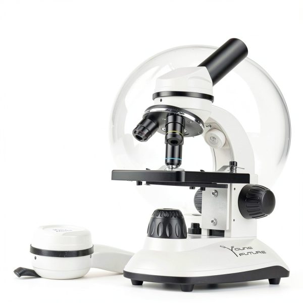 YOUNG FUTURE Microscope 40X-2000X Dual LED Lab Compound-2