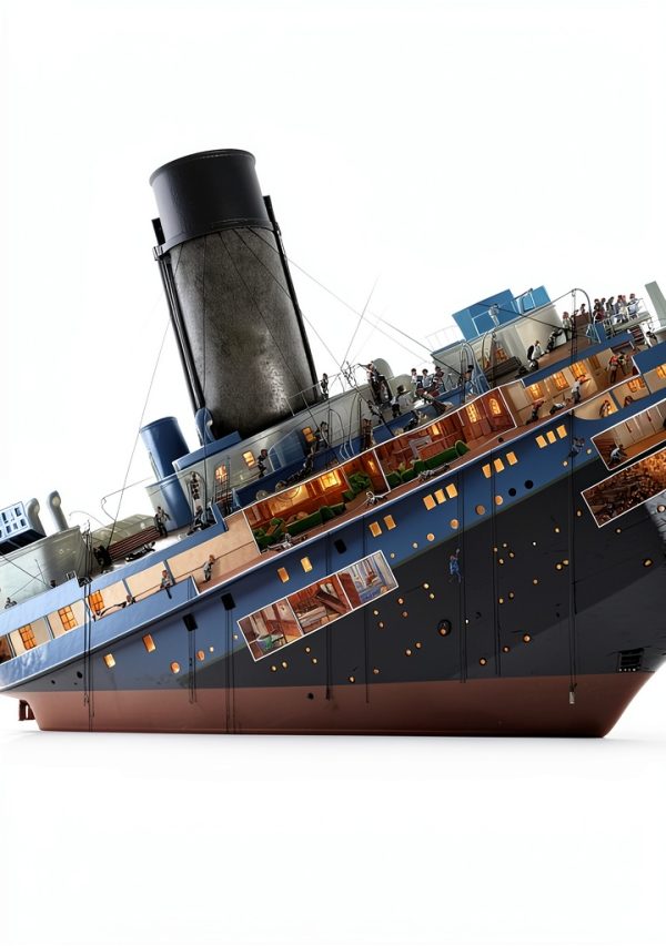 DK Children Titanic Book English History Kids Grade 3-7-0