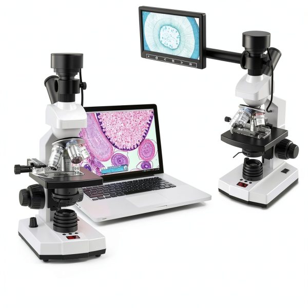 EDKKIE Digital Microscope 7 LCD Screen 5MP Camera Lab Use-5