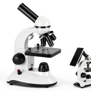 YOUNG FUTURE Microscope 40X-2000X Dual LED Lab Compound-0