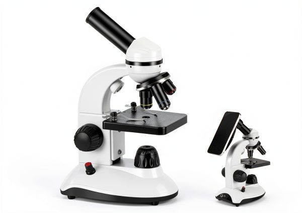 YOUNG FUTURE Microscope 40X-2000X Dual LED Lab Compound-0
