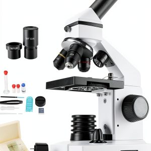 Microscope WQV LED Lab Monocular 2000X Student-0