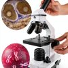Microscope WQV LED Lab Monocular 2000X Student-1
