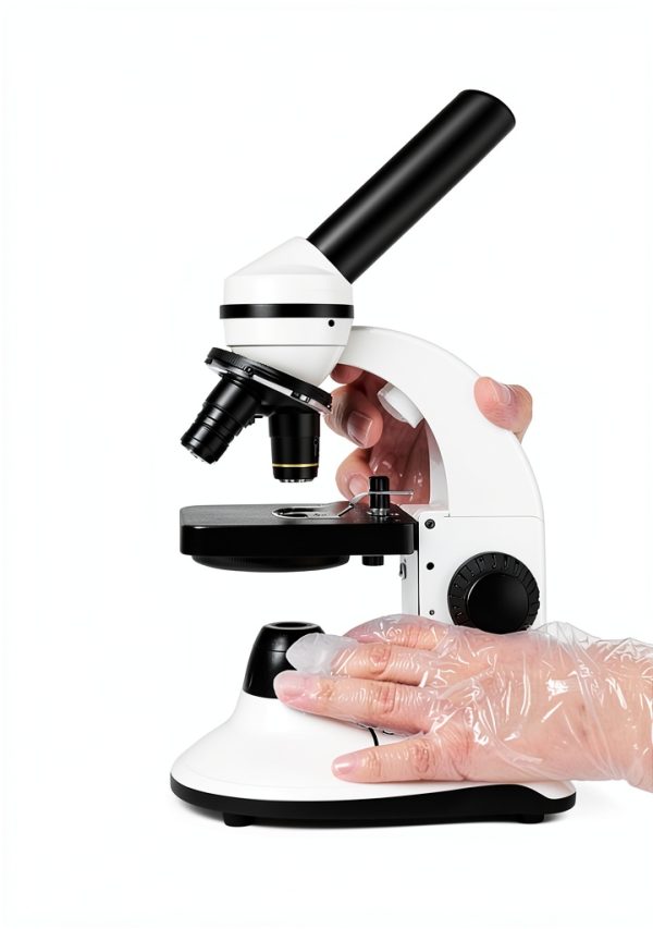 YOUNG FUTURE Microscope 40X-2000X Dual LED Lab Compound-1