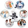 USCAMEL Monocular Microscope High Magnification Dual LED-5