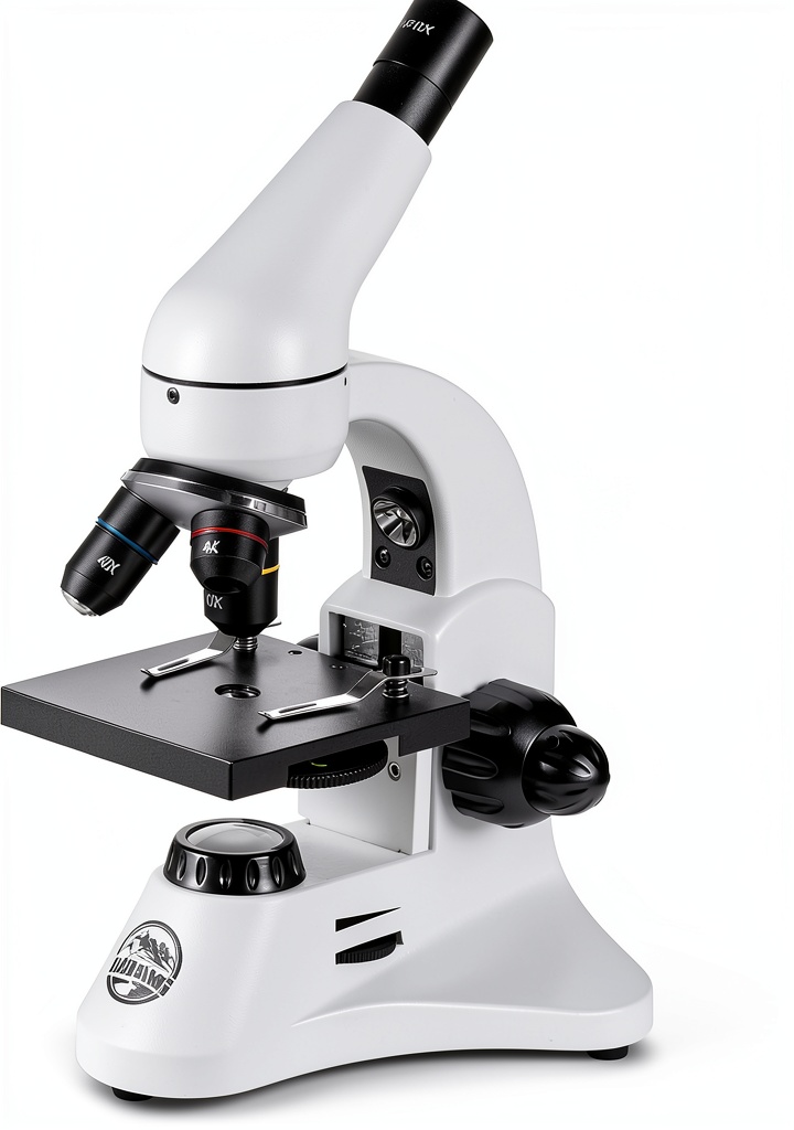 Installing BEBANG MS-2000 Monocular Microscope 40x-2000x on a wooden desk