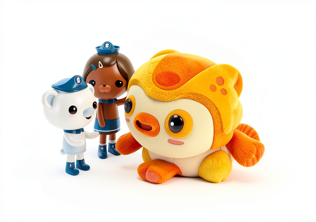 The Octonauts Kindle book open on a tablet showing colorful illustrations