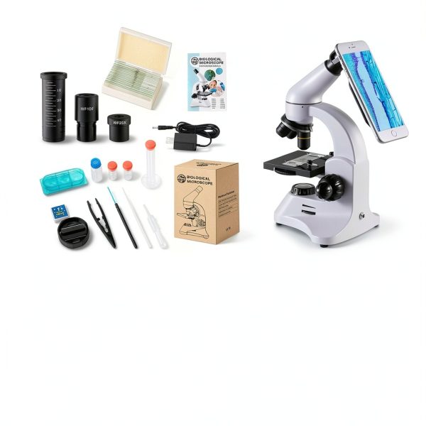 BEBANG MS-2000 Monocular Microscope 40x-2000x-4