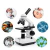 NEW ELITE Monocular Microscope Dual Focus System for-1
