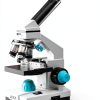 HSL Monocular Microscope High Magnification Dual LED-2
