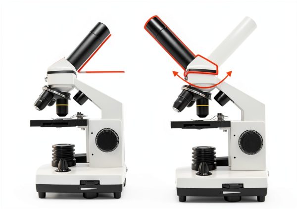Microscope WQV LED Lab Monocular 2000X Student-3