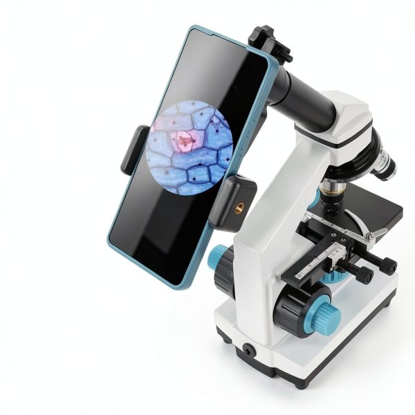 HSL Monocular Microscope High Magnification Dual LED-6