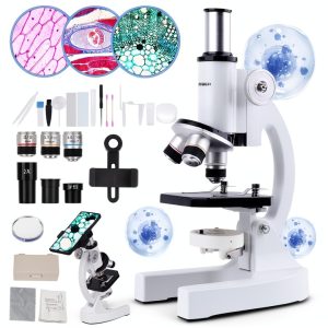 Compound Microscope eyemocsin Metal Body 10X 40X-0