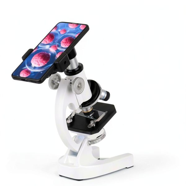 Compound Microscope eyemocsin Metal Body 10X 40X-4