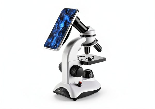 YOUNG FUTURE Microscope 40X-2000X Dual LED Lab Compound-4