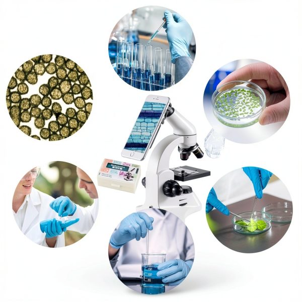 BEBANG MS-2000 Monocular Microscope 40x-2000x-6