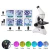 USCAMEL Monocular Microscope High Magnification Dual LED-3