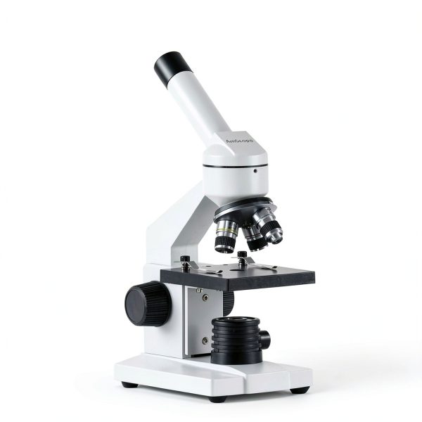 AmScope Monocular Microscope 1000X LED Illumination Metal-1