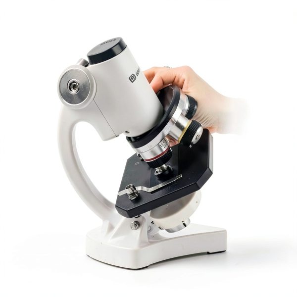 Compound Microscope eyemocsin Metal Body 10X 40X-5