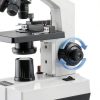NEW ELITE Monocular Microscope Dual Focus System for-3