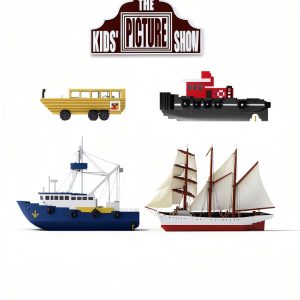 Kids Picture Books The Childrens Boats Ships Kindle Book-0