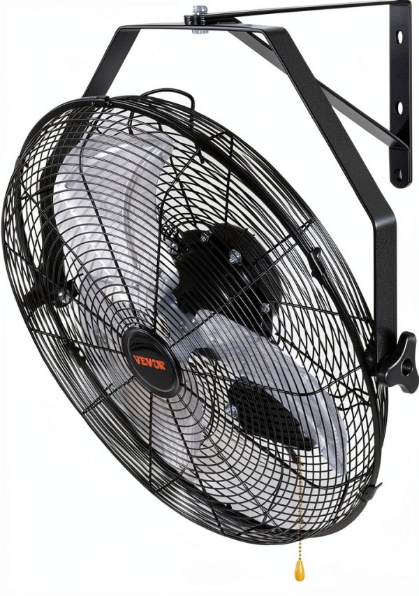 Wall Mount Fan VEVOR 18 Inch Waterproof Metal-8