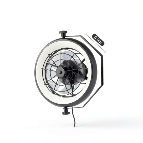 Fansdrick Ceiling Fan with Light Modern Design-7