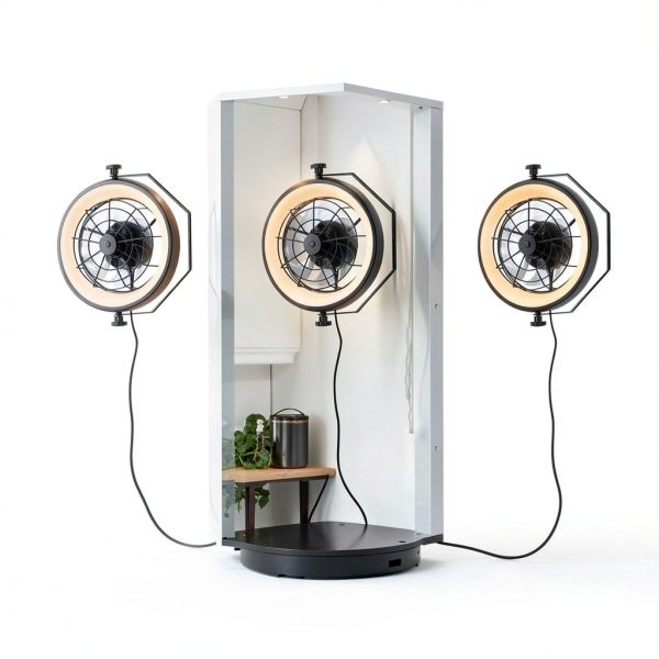 Fansdrick Ceiling Fan with Light Modern Design-2