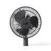 ZOIZ Wall-Mounted Table Fan 180° Tilt LED Light-6