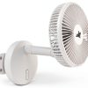 ZOIZ Wall-Mounted Table Fan 180° Tilt LED Light-0