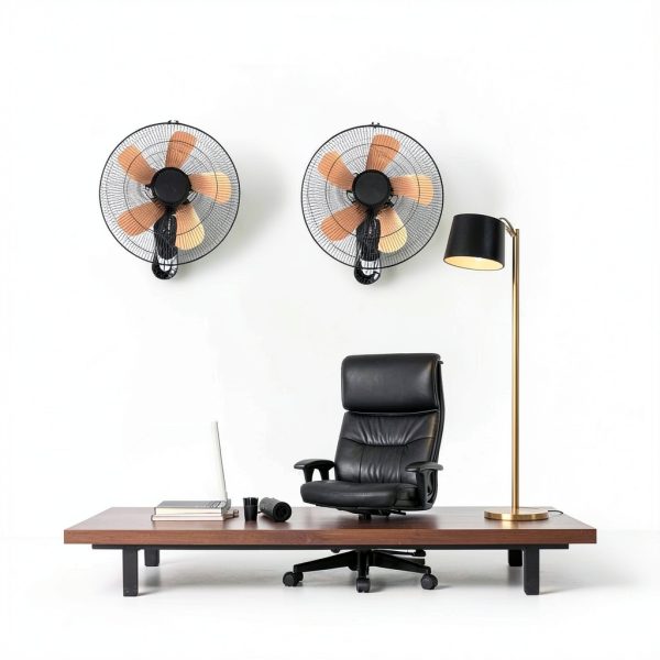 AZOUTDOOR Wall Mount Fan 16in Remote Controlled-8
