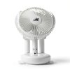 ZOIZ Wall-Mounted Table Fan 180° Tilt LED Light-4