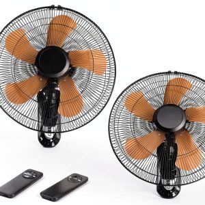 AZOUTDOOR Wall Mount Fan 16in Remote Controlled-0