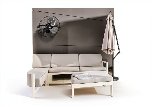 Xcity Wall Mounted Industrial Fan 24 Inch Heavy Duty Aluminum-7