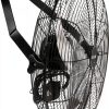 Wall Mounted Fan NewAir WindPro18W Black 18 Inch High Airflow 3000 CFM-12