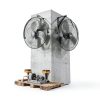 Wall Mount Fan Xcity 20'' Pro Industrial Aluminum Table Fan Black-6