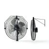 Wall Mount Fan Xcity 20'' Pro Industrial Aluminum Table Fan Black-1