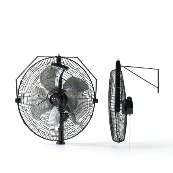 Wall Mount Fan Xcity 20'' Pro Industrial Aluminum Table Fan Black-1
