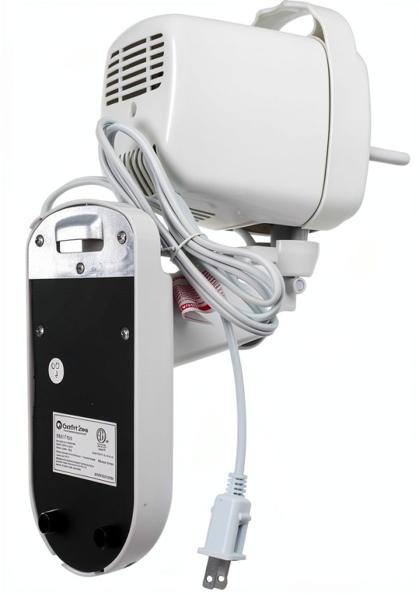Wall Mount Fan Comfort Zone 16 inch CZ16WR-EC White 3 Speed Remote-3