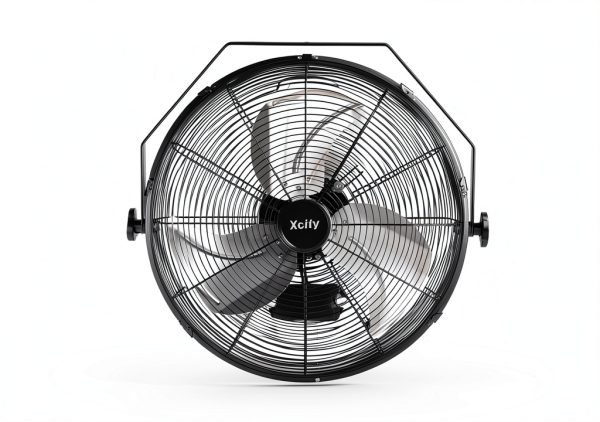 Industrial Wall Mount Fan Xcity 20in Standard Black Model FANWALL20-2