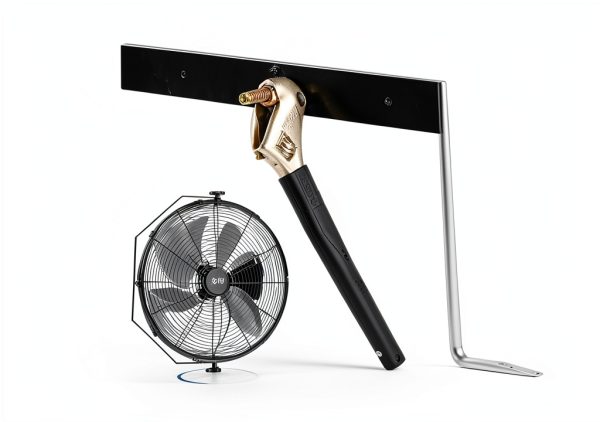 Industrial Wall Mount Fan Xcity 20in Standard Black Model FANWALL20-6