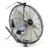 Wall Mounted Fan NewAir WindPro18W Black 18 Inch High Airflow 3000 CFM-14