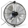 Wall Mounted Fan NewAir WindPro18W Black 18 Inch High Airflow 3000 CFM-3
