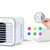 BLACK+DECKER Portable Desk Air Cooler Fan White Gray 1 Pack USB-4