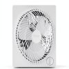 AeroFlow Compact Table Fan White 3 Speed Brushless for Home Office-5