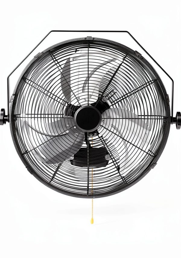 Xcity Wall Mounted Industrial Fan 24 Inch Heavy Duty Aluminum-0