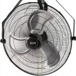 Wall Mount Fan Xcity 20'' Pro Industrial Aluminum Table Fan Black-0