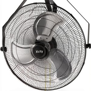 Wall Mount Fan Xcity 20'' Pro Industrial Aluminum Table Fan Black-0