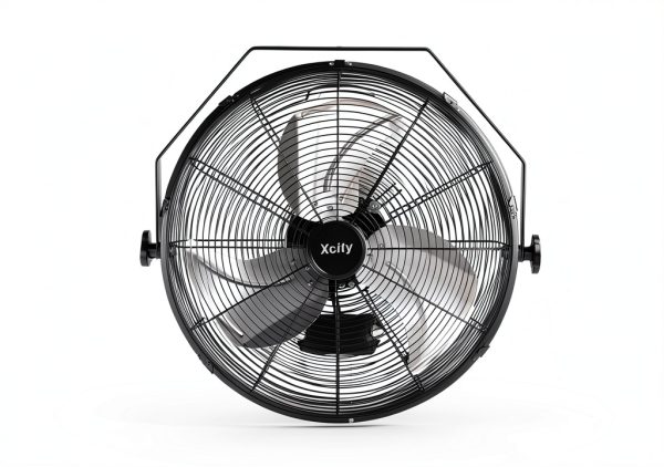 Xcity Wall Mounted Industrial Fan 24 Inch Heavy Duty Aluminum-2